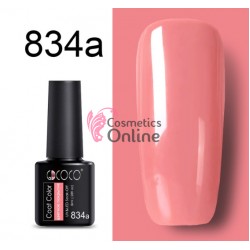 Oja Semipermanenta GDCOCO UV / LED de 8ml Cod 834a Sueden Pink + 1 Gel UV color de 5g Cadou